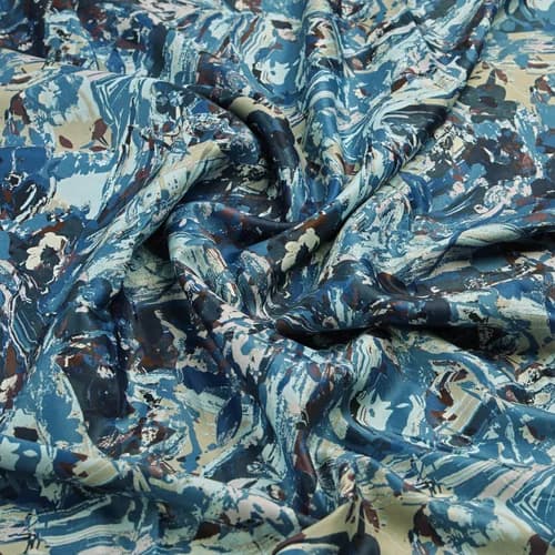 Digital Floral / Abstract Printed Velvet in Cyprus